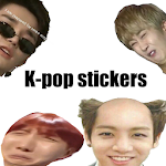 Cover Image of Télécharger Autocollants K-pop  APK