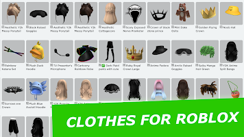 screenshot of Clothes for Roblox Outfits