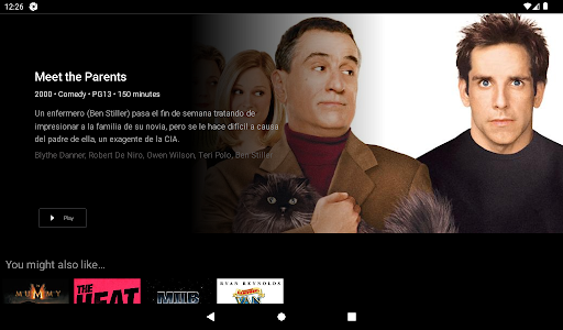 Screenshot of FiberFirst TV