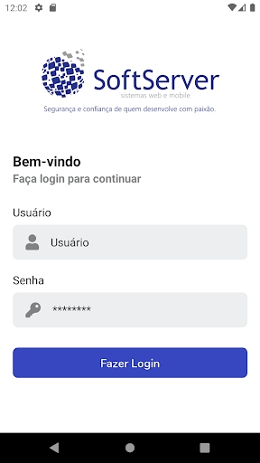 Android application Rotinas screenshort