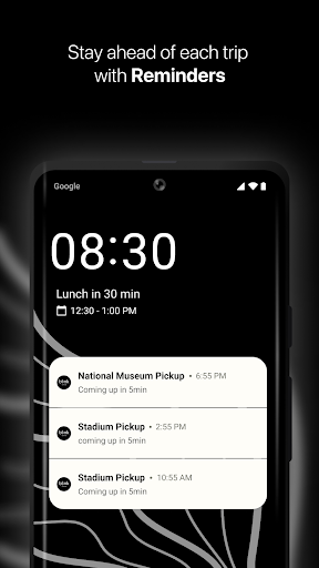 Android application bl:nk Driver screenshort