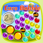 Cover Image of Descargar Euro Bubble (math with coins)  APK