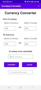 Live Currency Converter