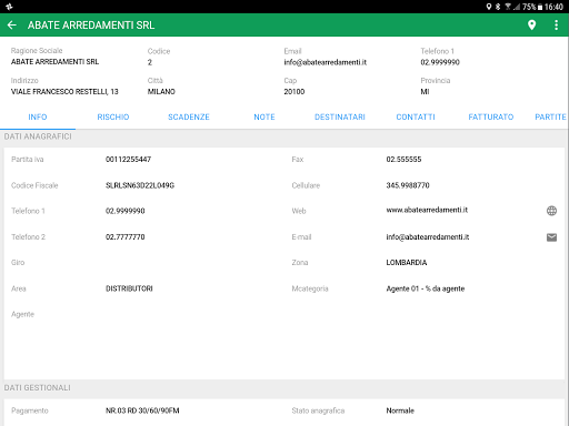 TeamSystem SALES App Screen 3