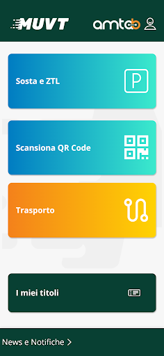 Android application muvt screenshort