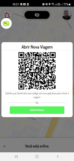 OLÁ CAR Motorista Screen 2