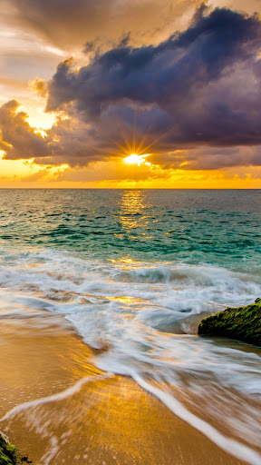 Android application Sunset Wallpaper screenshort