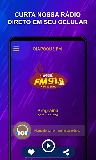OIAPOQUE FM Screen 2