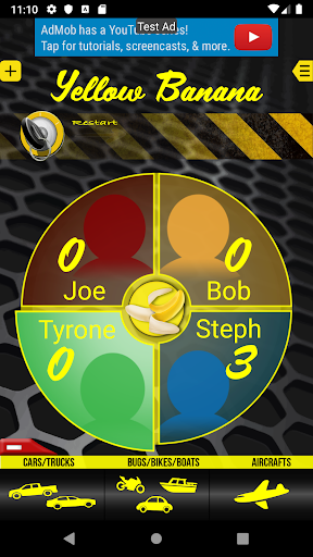 Android application Yellow Banana screenshort
