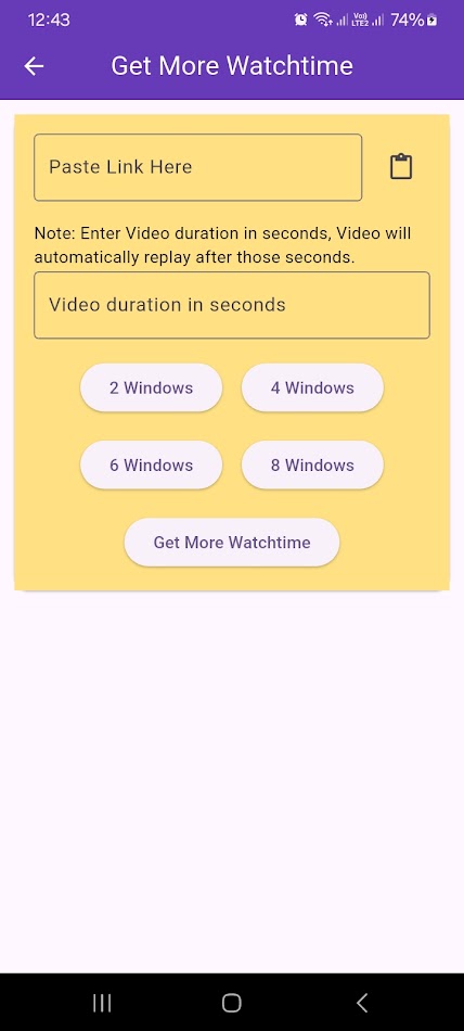#7. Multi Watch Time Browser (Android) Ved: QUIZZLO