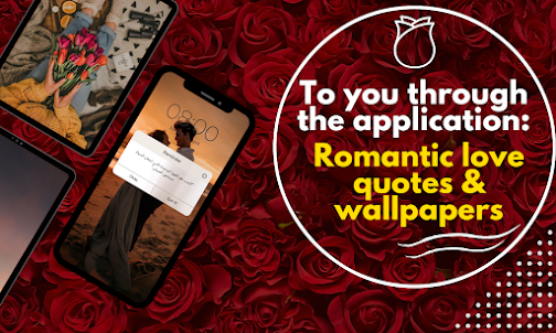 Romantic love quotes&wallpaper