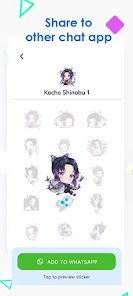 Screenshot 3 KNY Anime Sticker for Kimetsu  android