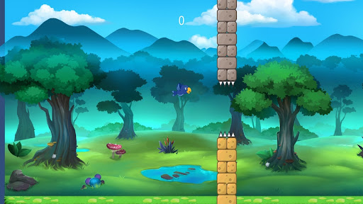 Android application Jump endlessly screenshort