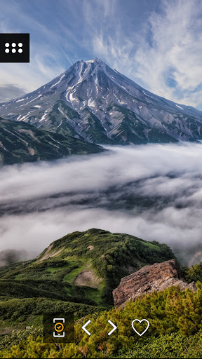 Android application Wallpapers with volcanoes screenshort
