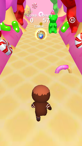 Android application Gummy runner screenshort