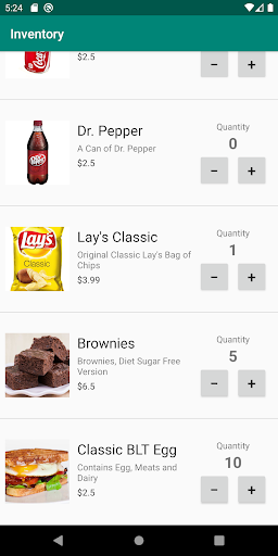 Inventory Screen 2