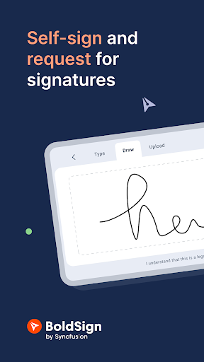 Screenshot of BoldSign: Sign Docs & Request