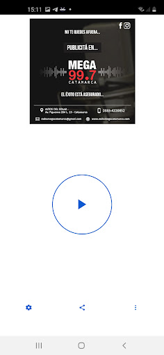 Android application Radio Mega Catamarca screenshort
