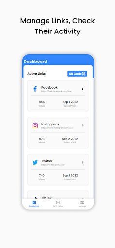 Tapping - Digital Cards & Tags Screen 3