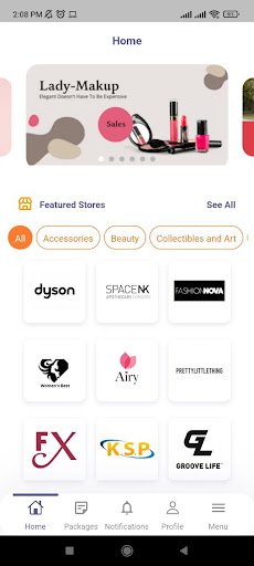 Android application MyPS screenshort