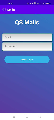 Android application QS Mails screenshort