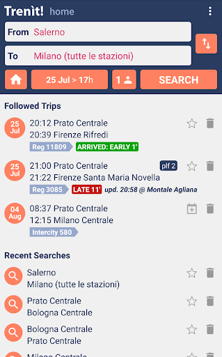 Trenit! - find Trains in Italy  Screenshots 3