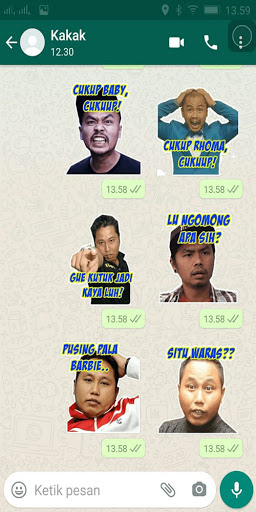 Kumpulan Stiker WAStickerApps Screen 3