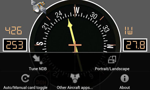 Скачать Aircraft ADF [legacy - see new app: fDeck] Онлайн бесплатно на Андроид