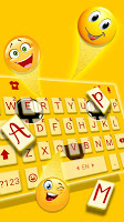 screenshot of Cute Yellow Mouse Keyboard The