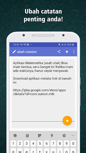 Notepad buku catatan