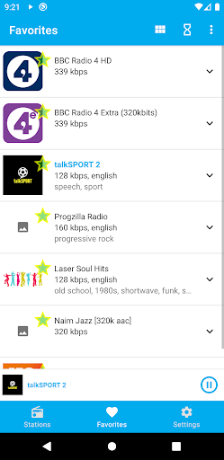 British Radio Stations Screen 2