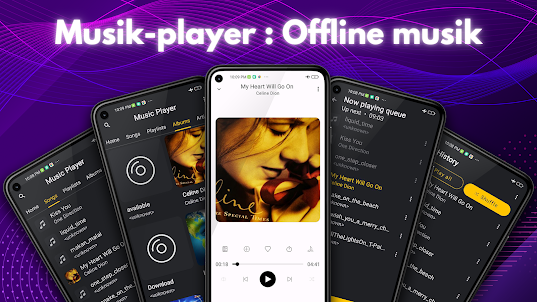 Musik-player : Offline musik
