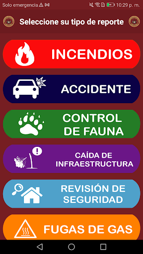 Bomberos SIMUB Screen 2