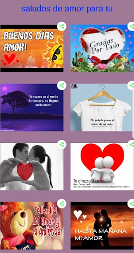 Saludos de amor para tu pareja