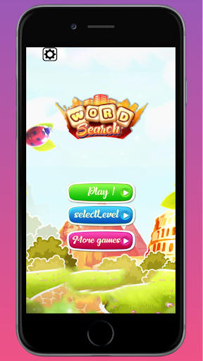 Android application Word Search Pro screenshort