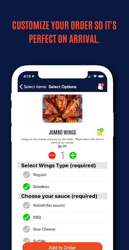 Wings & Fries Screenshot 2 - AppWisp.com