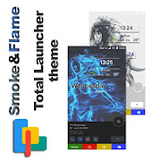 Smoke&Flame Theme for Total Launcher