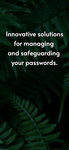 PMO - Password Manager Offline Screen 2