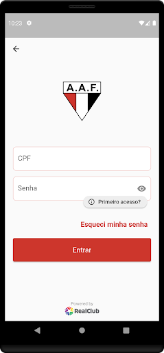 Android application AAF Botucatu screenshort