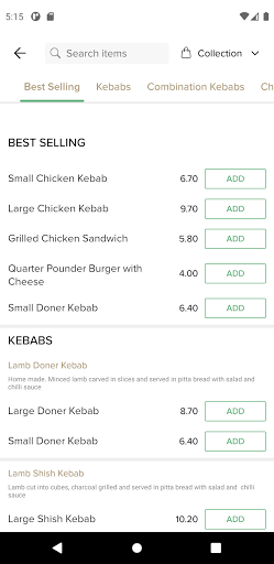 Redhill Kebab House Screen 3