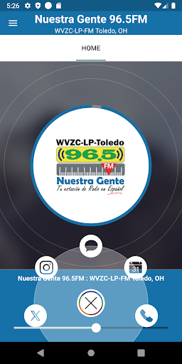 Nuestra Gente 96.5FM Screen 2