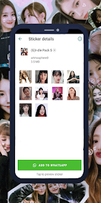 Screenshot 7 (G)I-dle Animated WASticker android