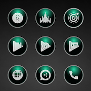 Glossy Emerald Icons