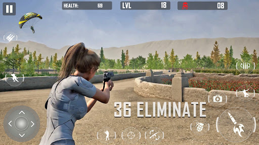 Android application Squad Fire Gun Games - Battleg screenshort