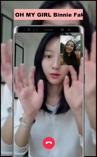 OH MY GIRL Binnie Fake Call Screen 3