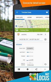 Locus Map Pro Navigation Screenshot