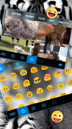 Fierce Tiger Eyes Keyboard The Screenshot 4 - AppWisp.com