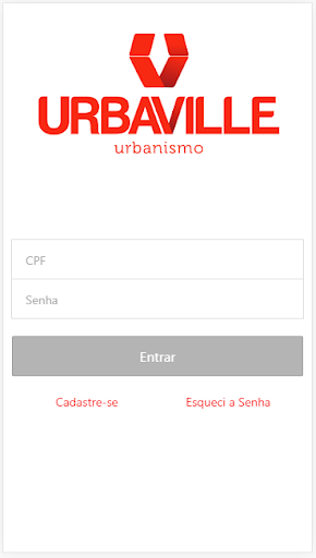 Android application Meu Urbaville screenshort