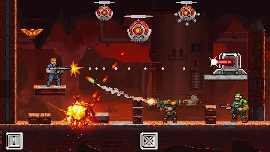 Gun Force Side-scrolling Game Unknown