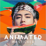Cover Image of Download V BTS Animated WASticker  APK